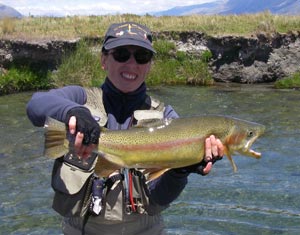 And Nadia with another large Rainbow!