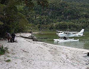 Float Plane trip into isolated locations deep within Southern NZ