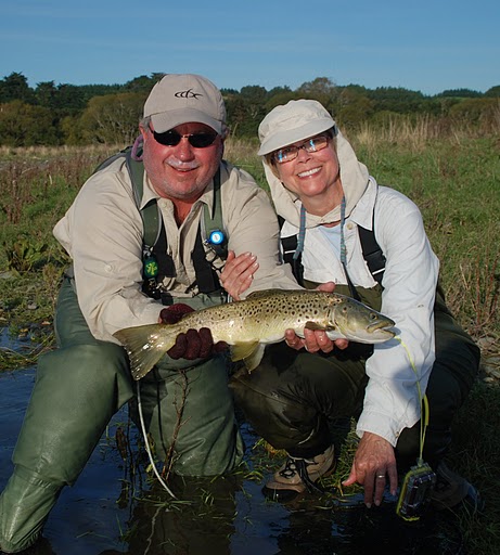 Bob May on the Mataura River