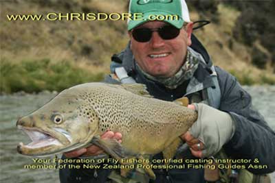 Chris Dore in action!